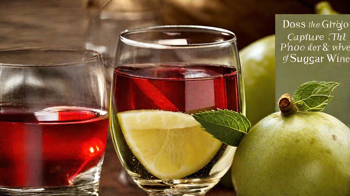 Does Pinot Grigio Have Sugar