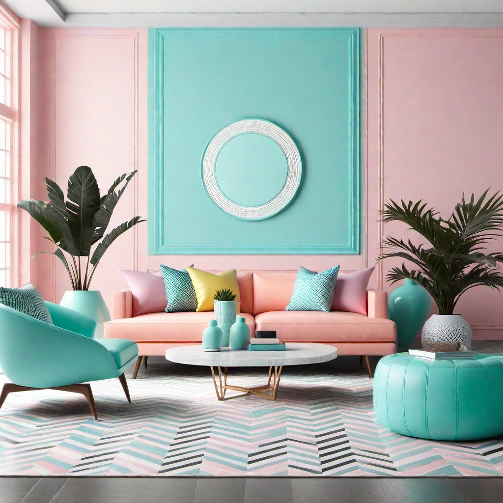 Pastel Palettes and Miami Vice Vibes: 80s Interior Design