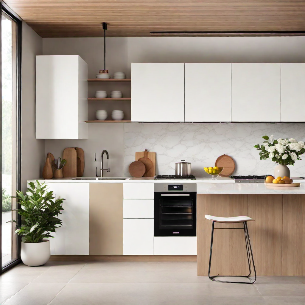 Neutral Palette: Using Whites and Beiges for a Minimalist Kitchen
