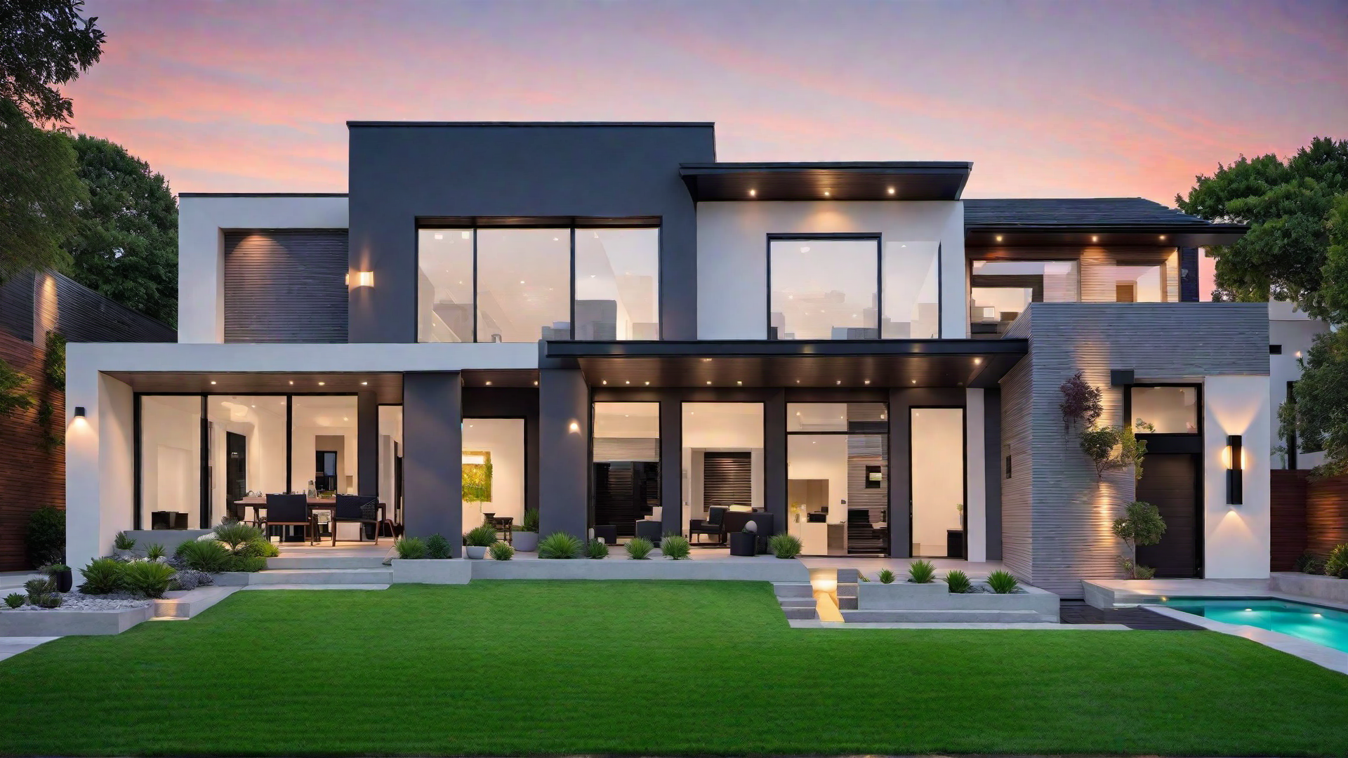 Bold Colors: Vibrant Hues for Contemporary Home Exterior Accents