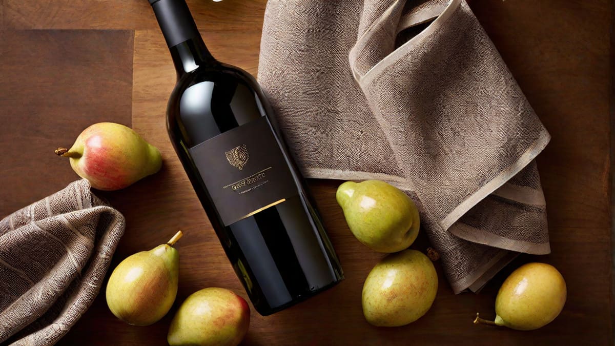 How To Wrap A Wine Bottle In A Dish Towel