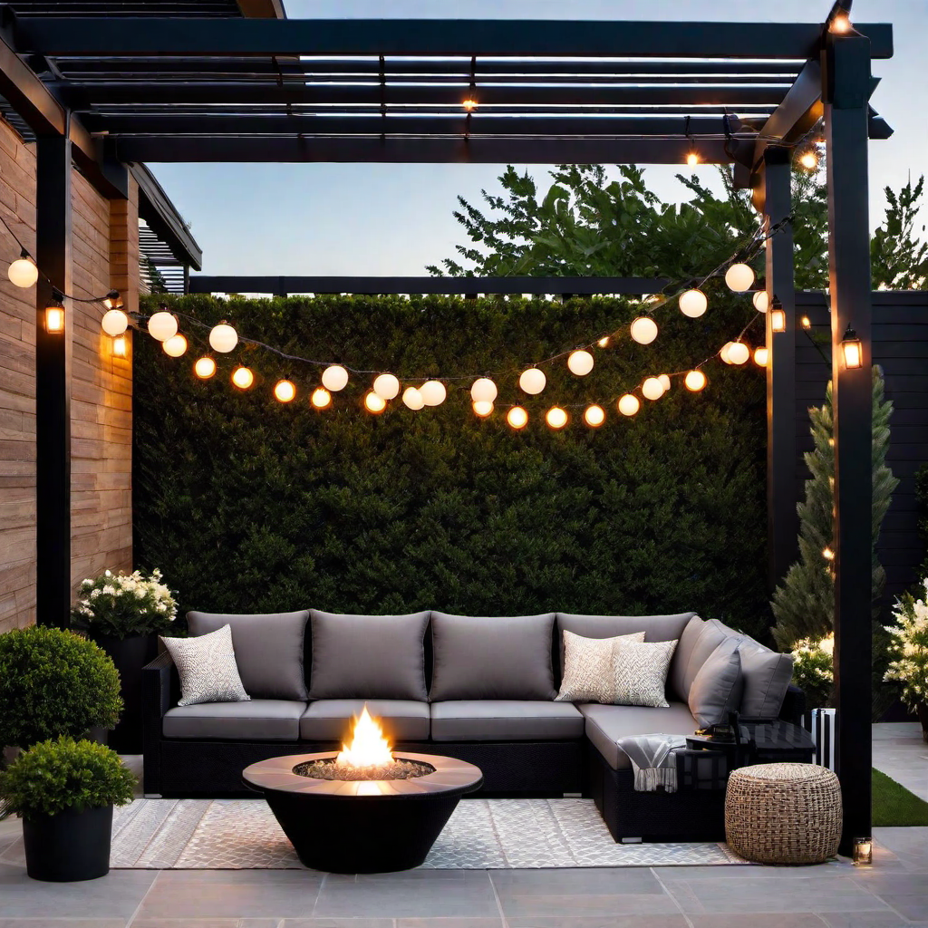 Sleek and Stylish: Black Patio Furniture Ideas