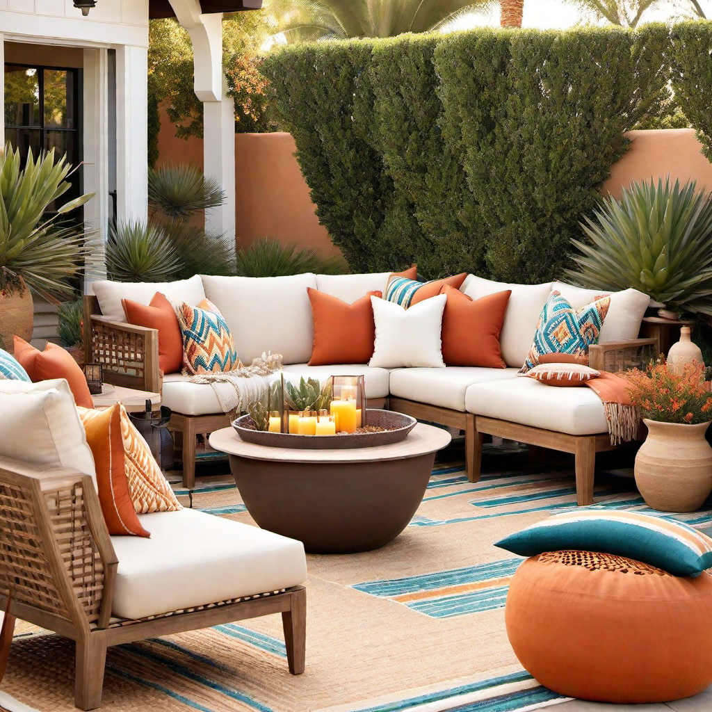 Southwest Spice: Warm Tones and Desert Accents for Your Patio