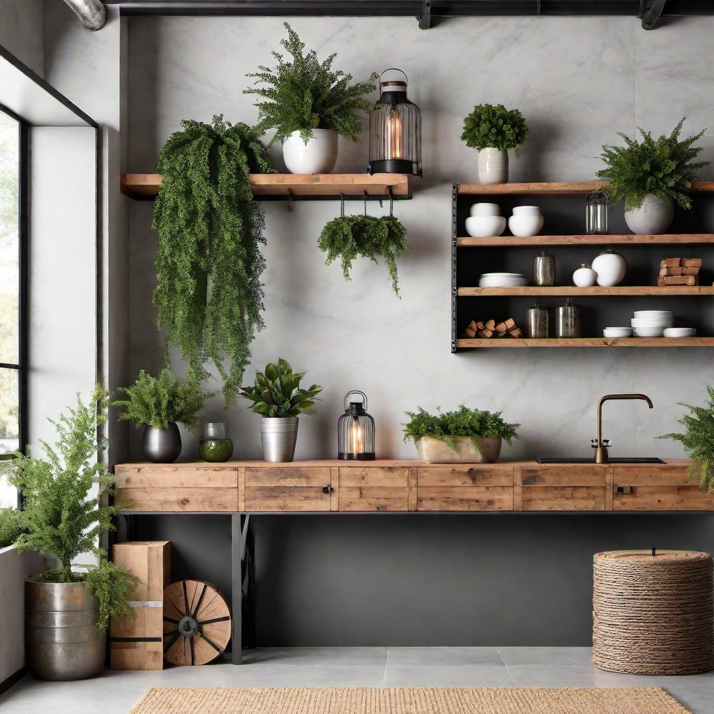 Industrial Farmhouse Accent Pieces