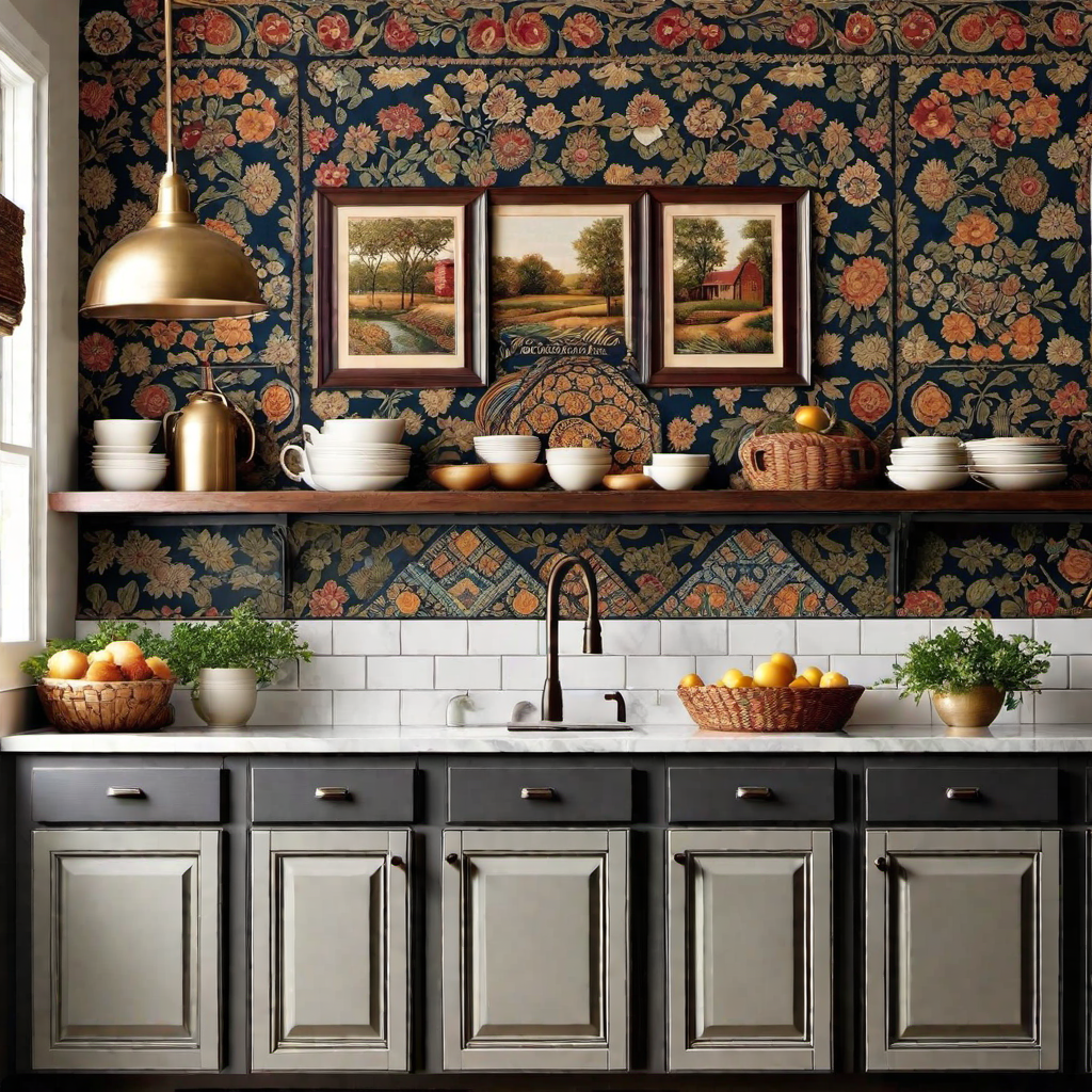 Craftsman Kitchen Wall Decor Ideas: From Tapestries to Arts