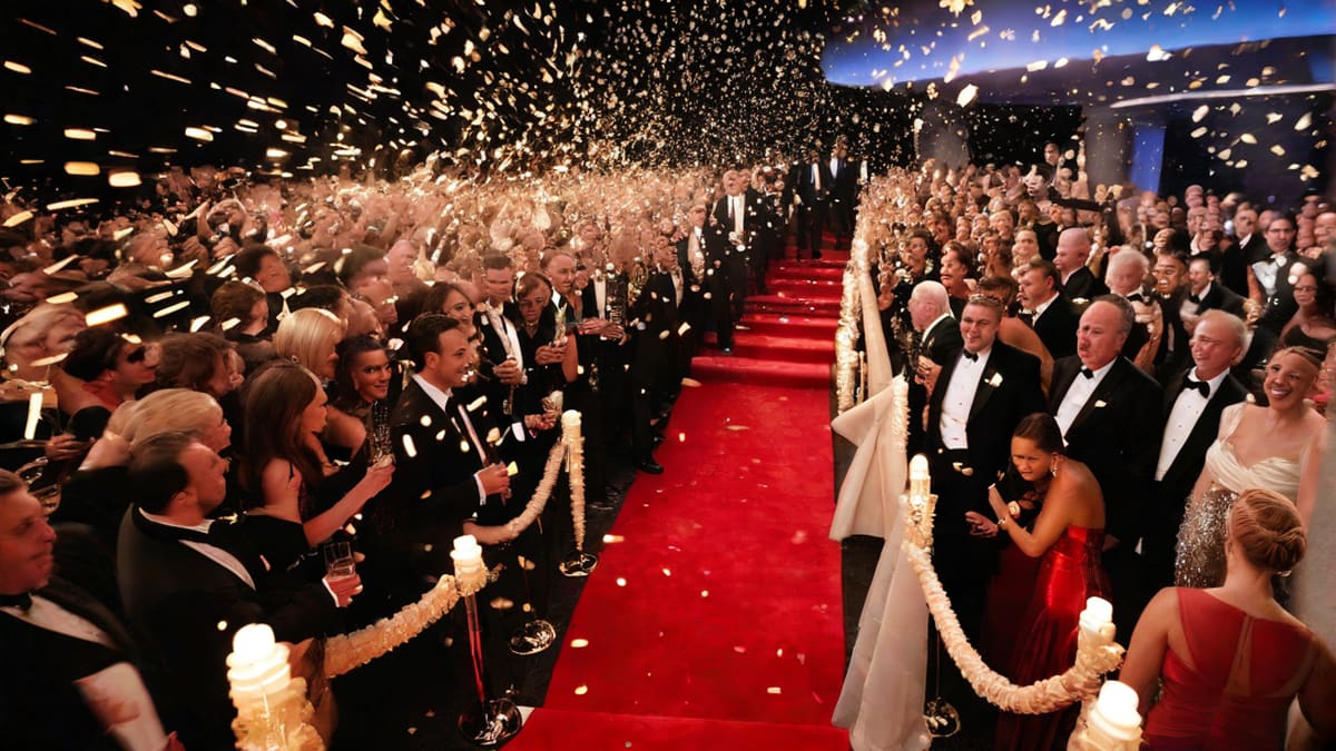Why Did The Red Carpet Change To Champagne