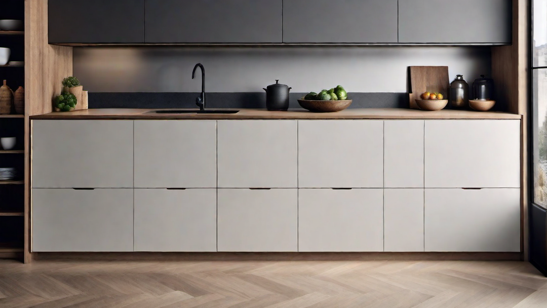 Organized Efficiency: Clever Storage Solutions in a Scandinavian Kitchen