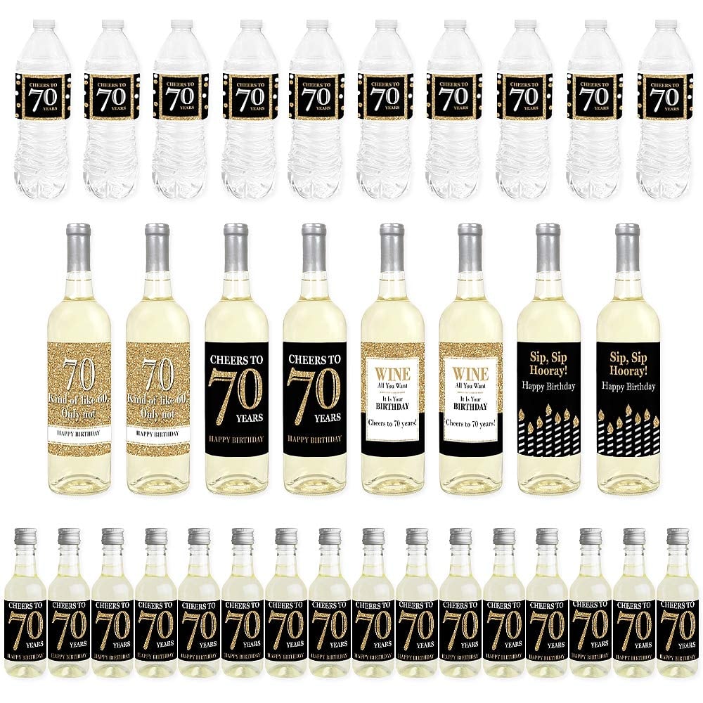 Big Dot of Happiness 70th Birthday Kit