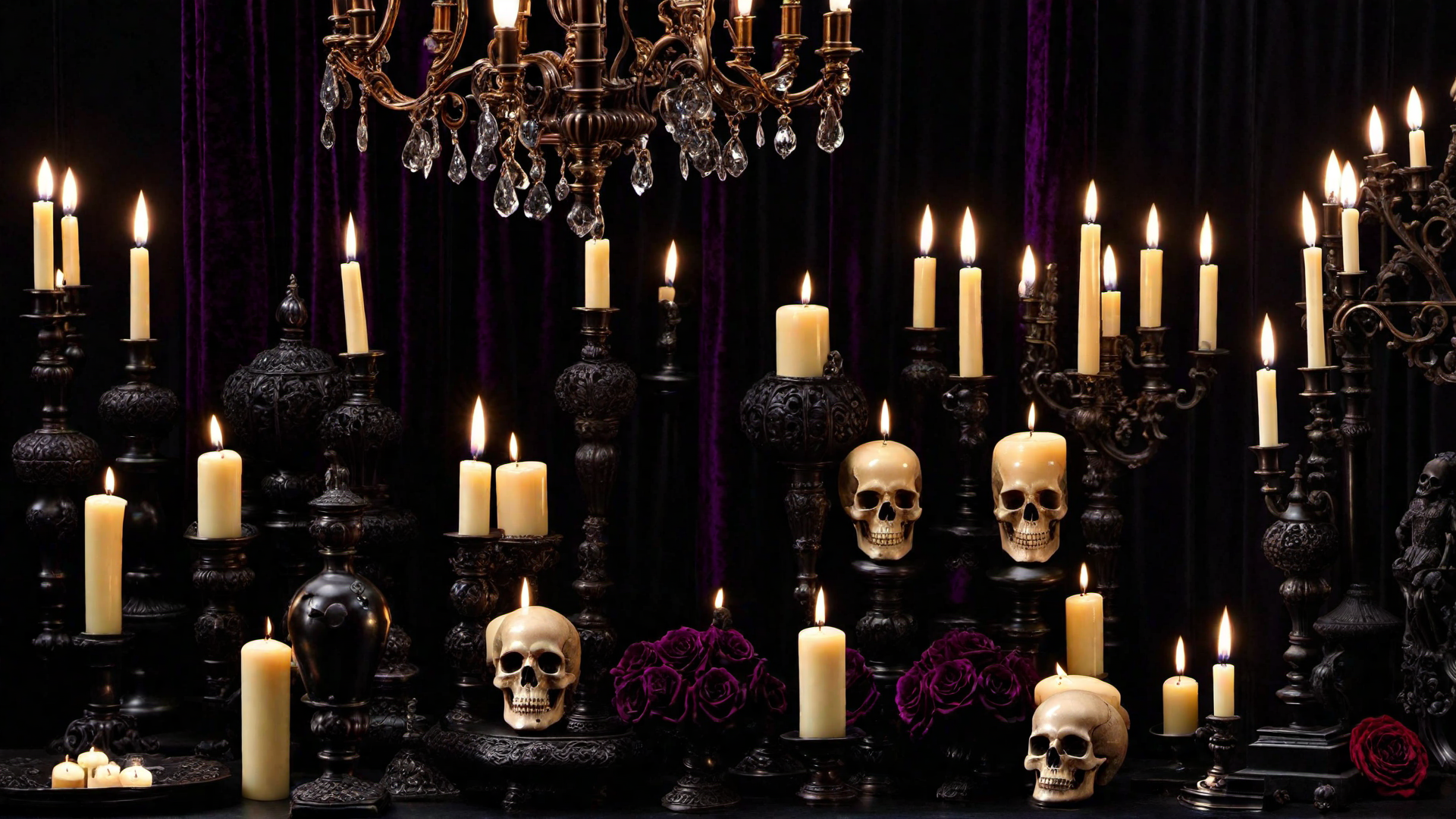 Candlelit Ambiance: Creating a Haunting Atmosphere