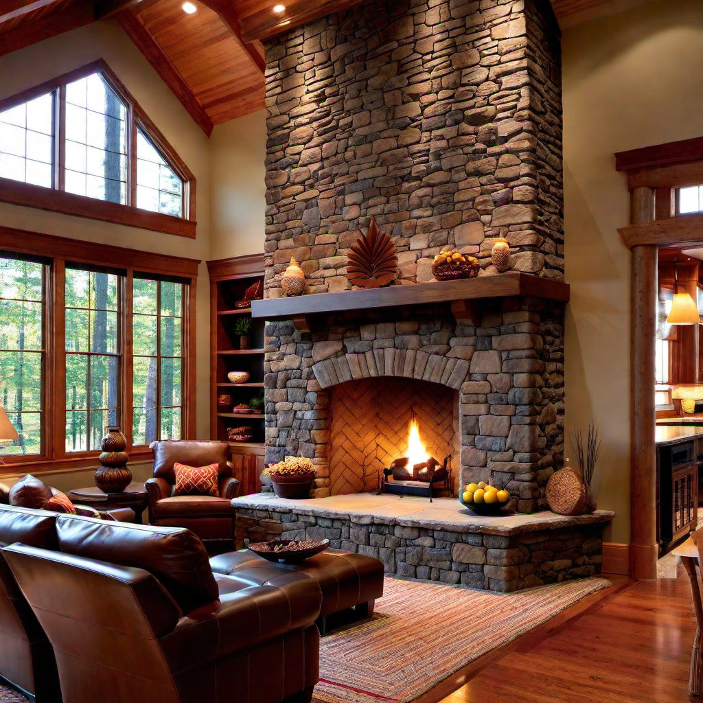 Cabin Fireplace Designs: Focal Point for Cozy Gatherings