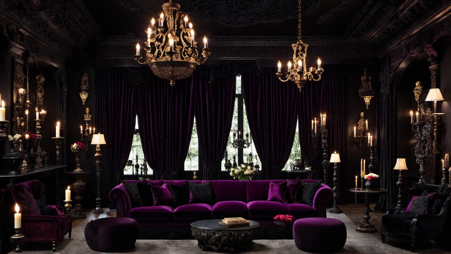 Gothic Home Theater: Creating a Cinematic Experience at Home