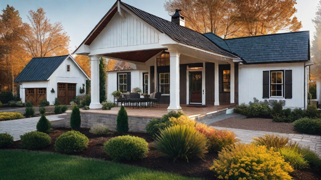 Farmhouse with Cedar Shake Siding and Tin Roof