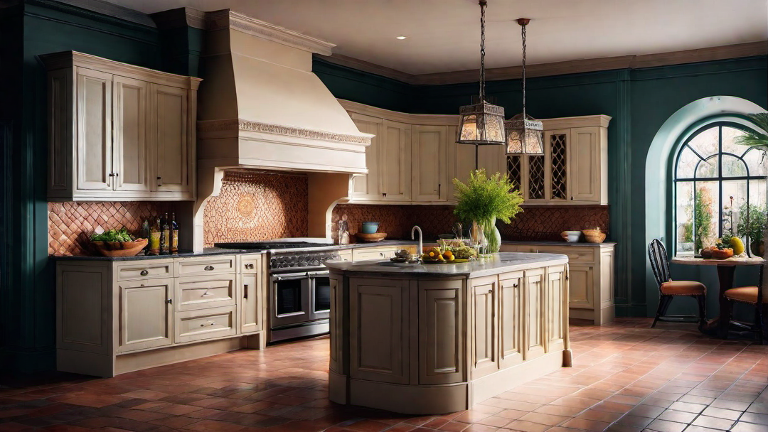 Warm and Welcoming: Mediterranean Kitchen with Terra Cotta Tiles