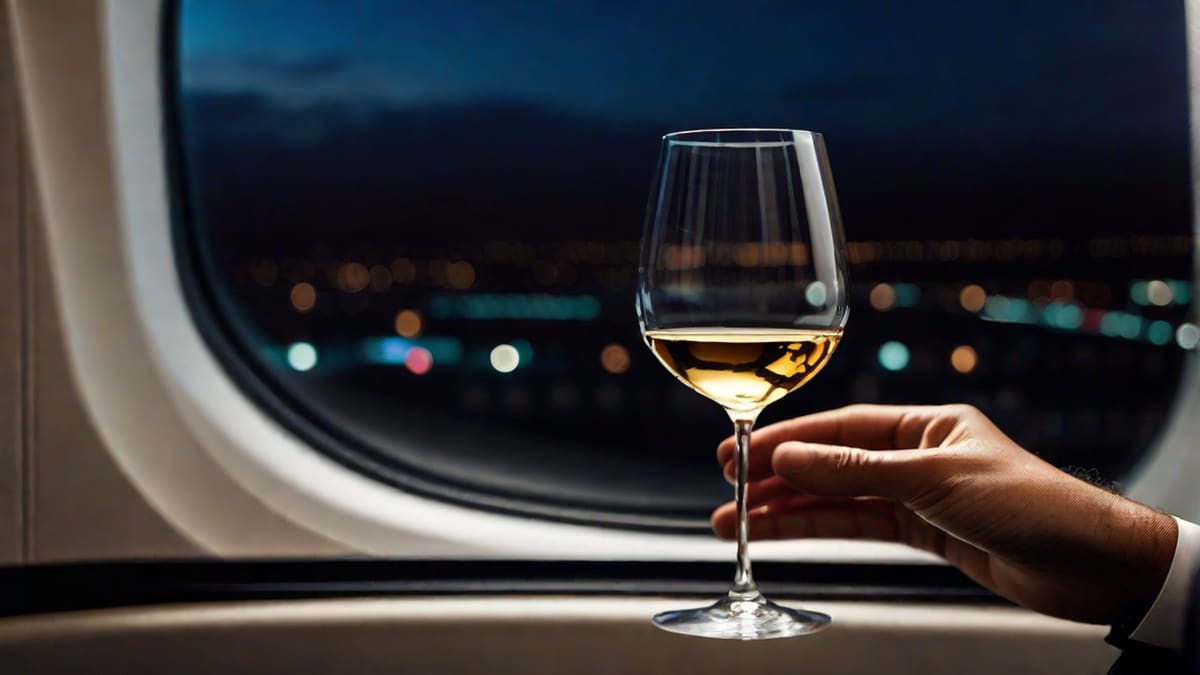 Is Wine Free On International Flights