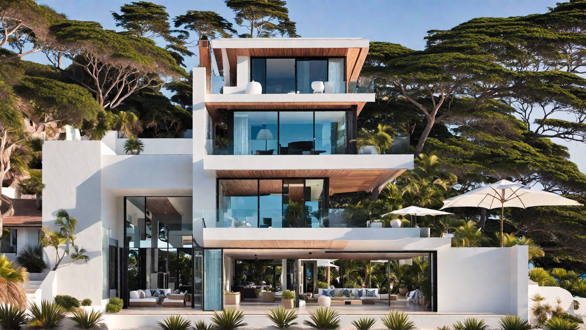 Rooftop Terrace with Ocean Views: Alfresco Entertaining