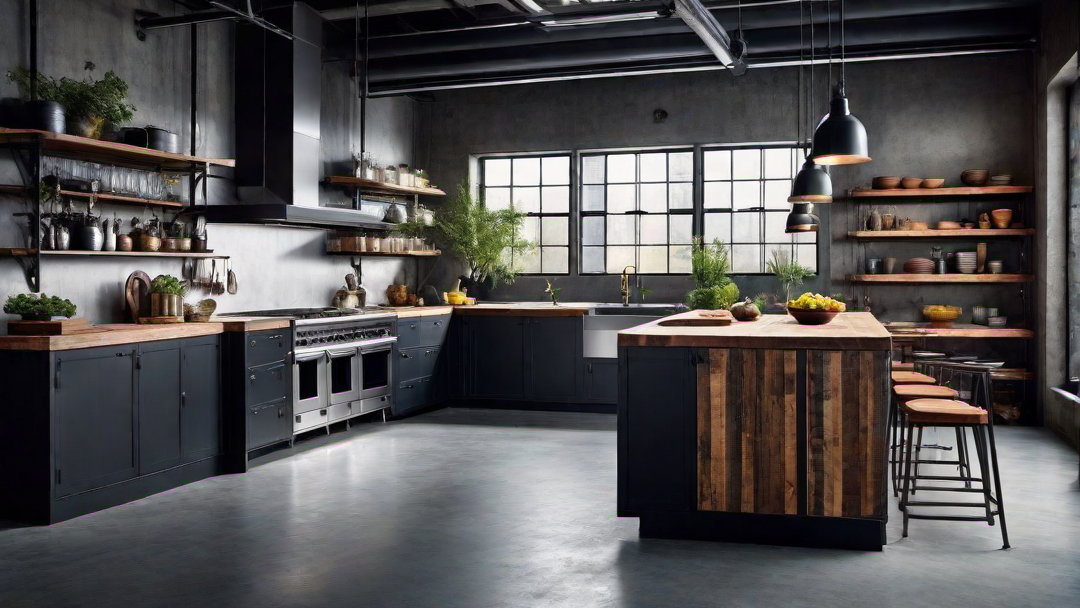 Repurposing Old Furniture for Industrial Kitchen Decor