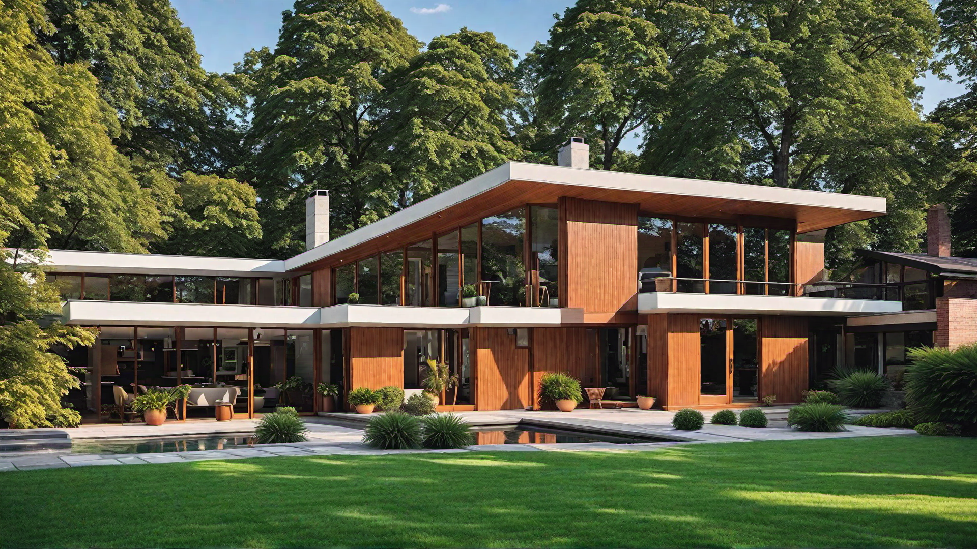 Flat Roof Design: Characteristic of Mid-Century Modern Homes