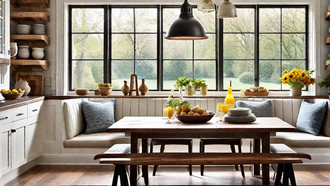 Cozy Breakfast Nook: Creating a Charming Eating Area