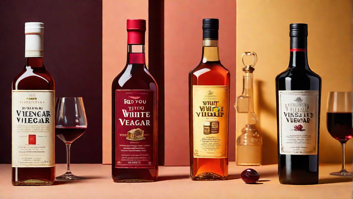 Can You Substitute Red Wine Vinegar For White Vinegar