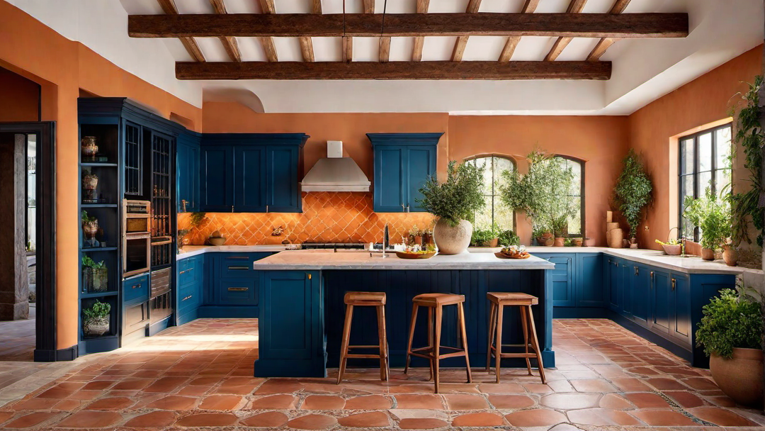 Bright and Sunny: Sun-soaked Mediterranean Kitchen Design