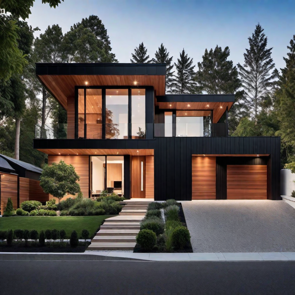 Striking Aesthetics: Black and Cedar Home Renovation Tips