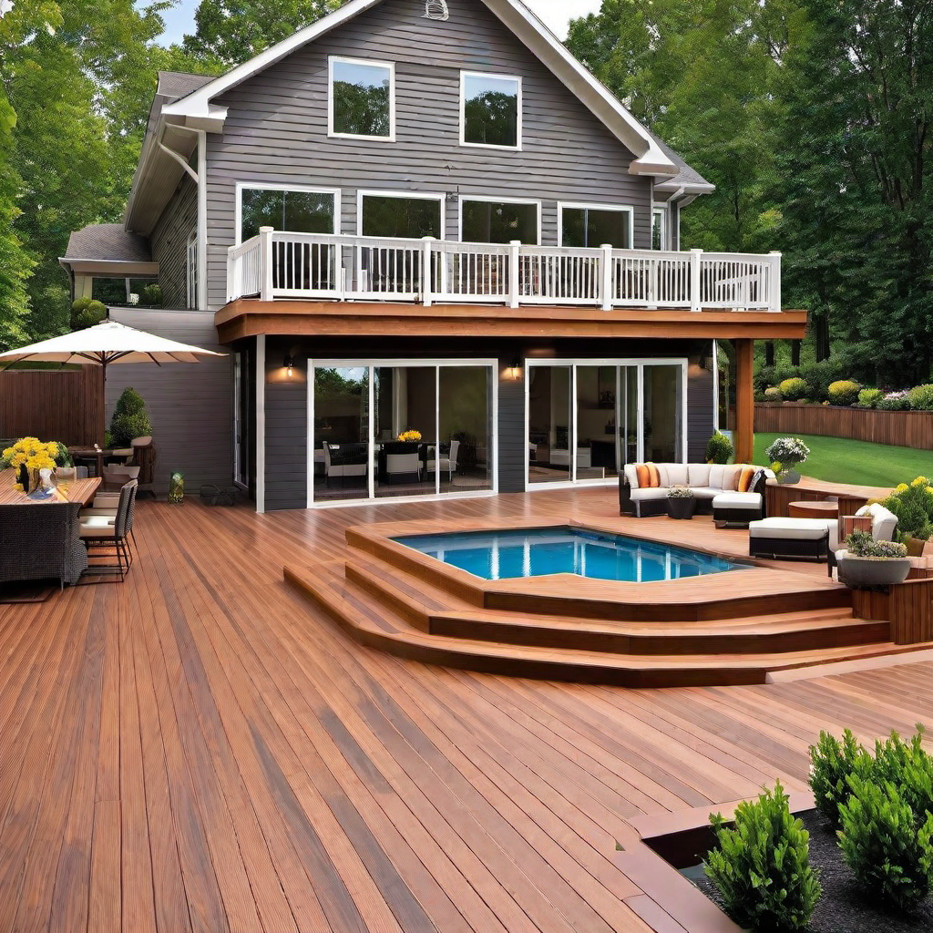 Contemporary Composite Decking for Modern Homes