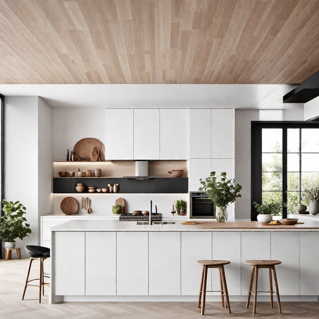 12. Organic Shapes: Embracing Curves in Scandinavian Kitchen Design