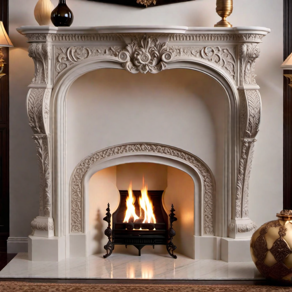 Victorian Fireplace Surrounds and Mantels