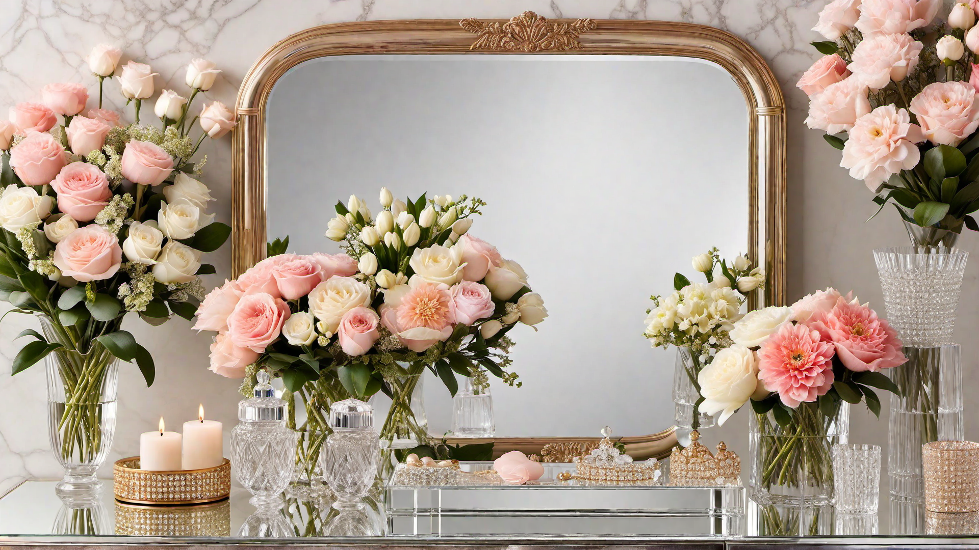 Elegant Vanity Table for a Glamorous Corner