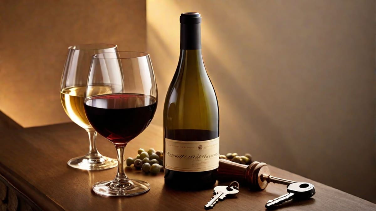How To Open Wine Bottle With Keys