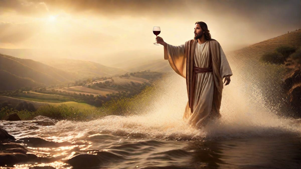 What Type Of Wine Did Jesus Turn Water Into