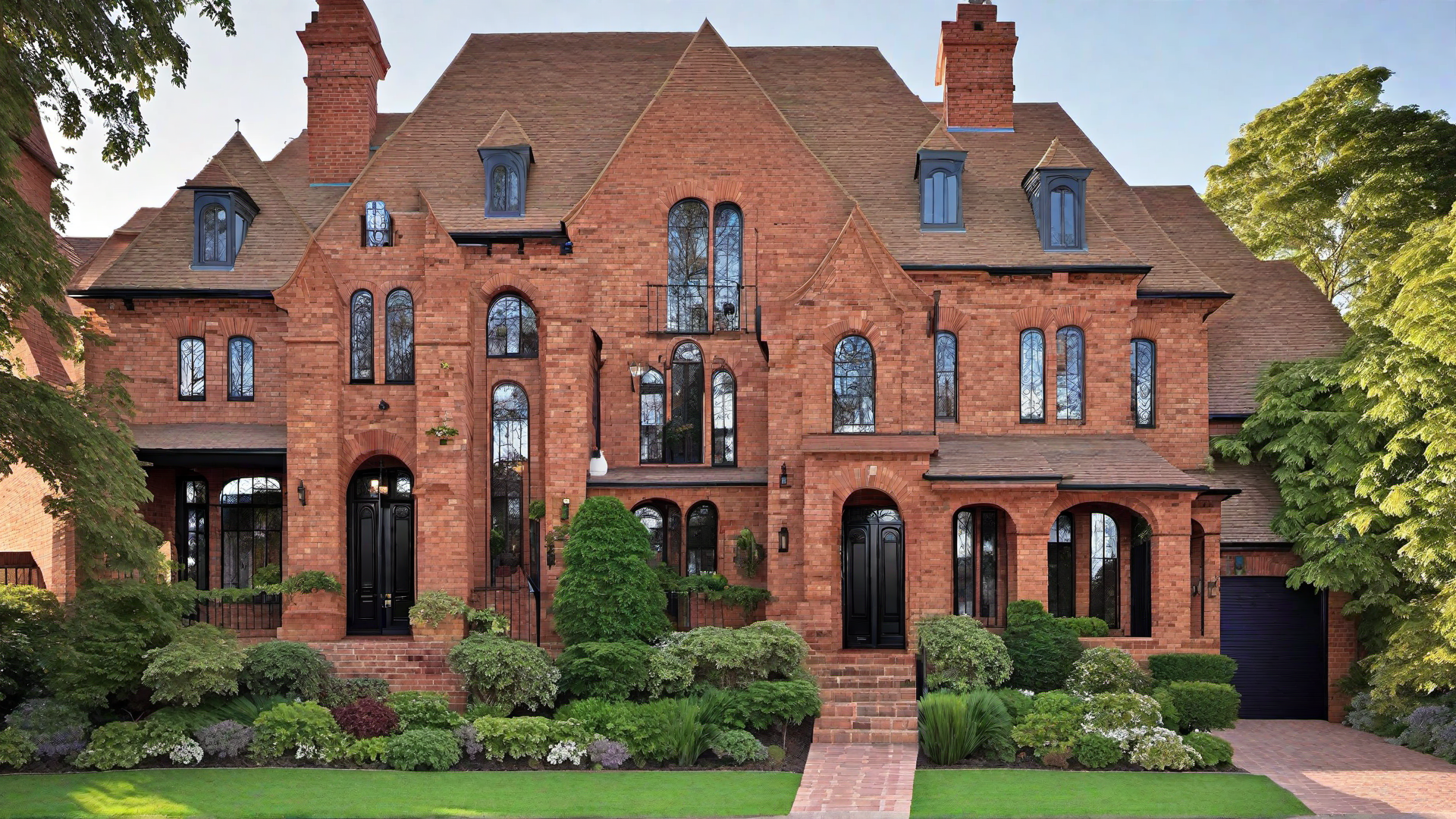 Victorian Charm: Ornate Brickwork Details