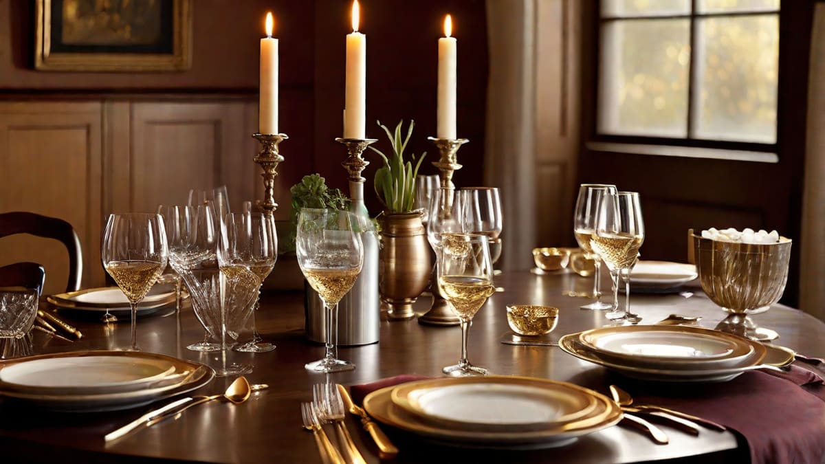How To Set A Table With Wine Glasses