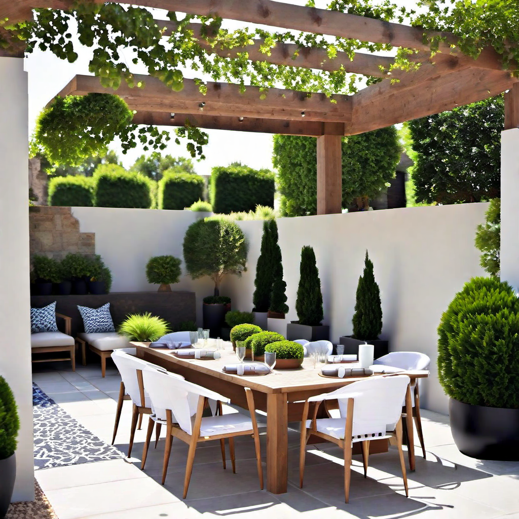 Al Fresco Dining: Patio Decorating Ideas with Outdoor Dining Set