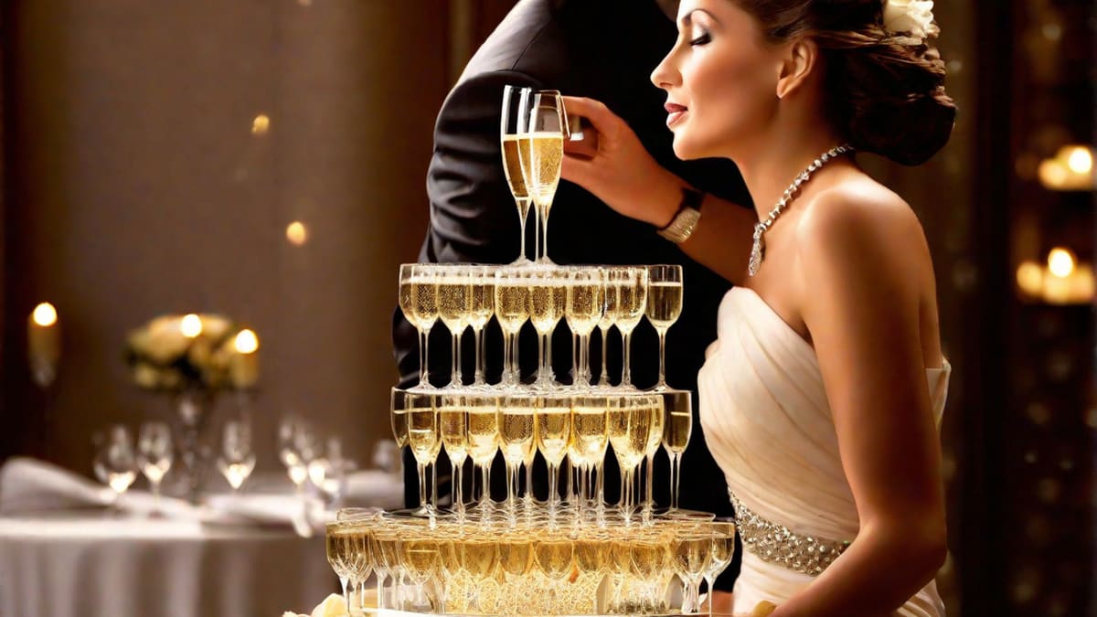 How To Do A Champagne Tower