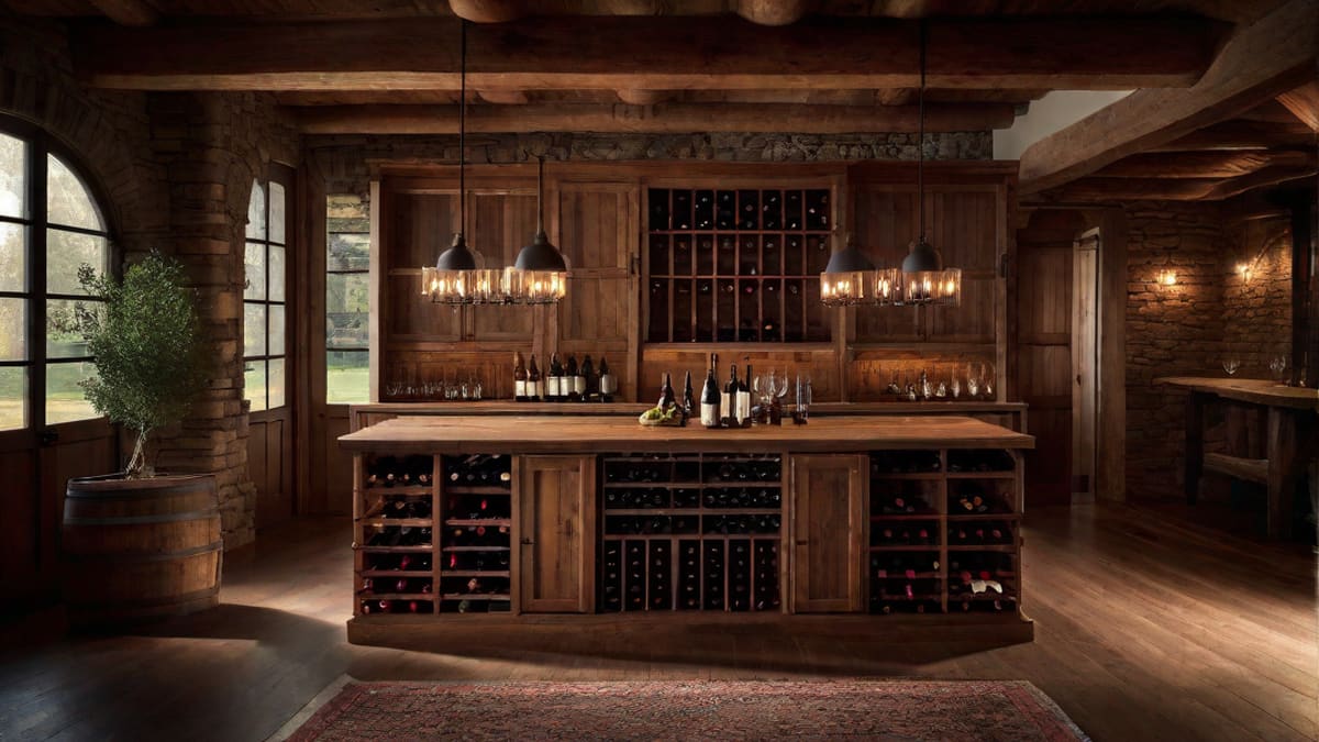 Farmhouse Wine Cabinet