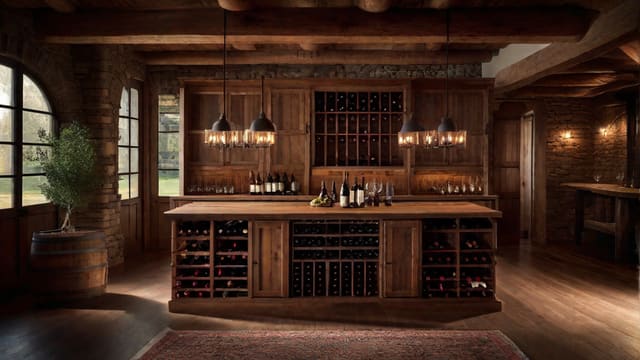 Farmhouse Wine Cabinet