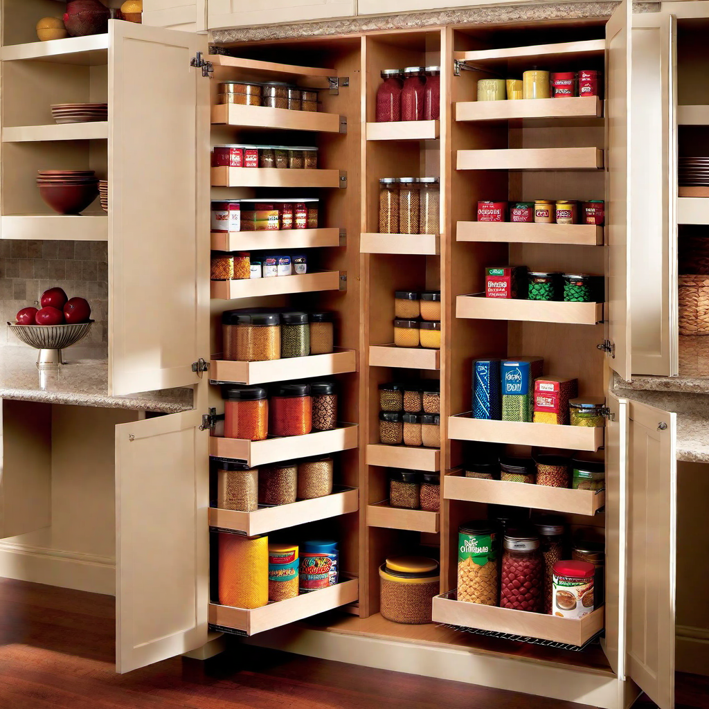 Slide-Out Solutions: Pull-Out Shelves for Easy Access