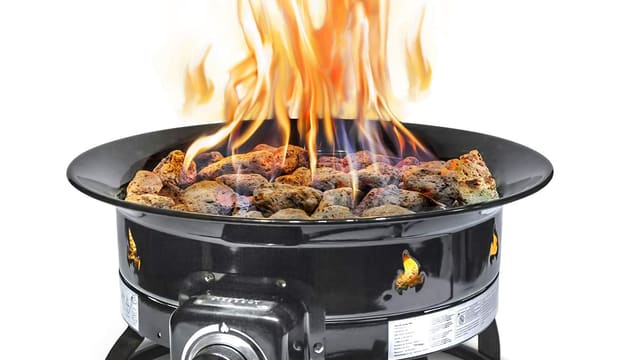 Wine Barrel Propane Fire Pit Kit