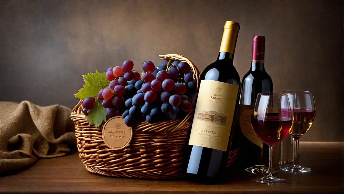 How To Make A Wine Basket