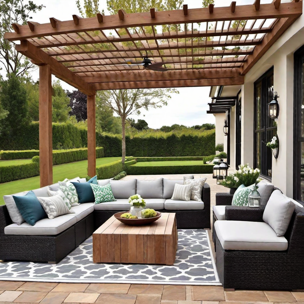 Cozy Comfort: Pergola Living Room Extension