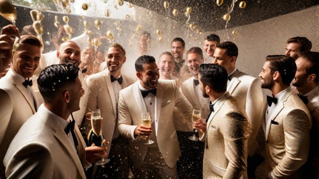 Me And All My Brothers Stuck In Champagne Showers
