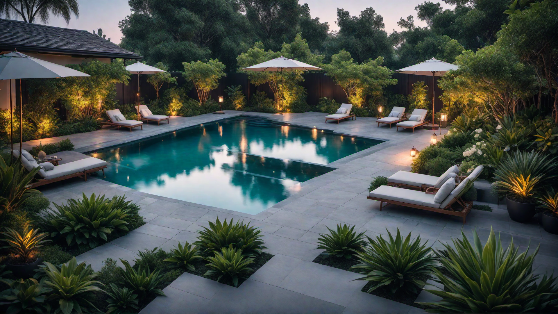 Compact Pool for Small Backyard Spaces
