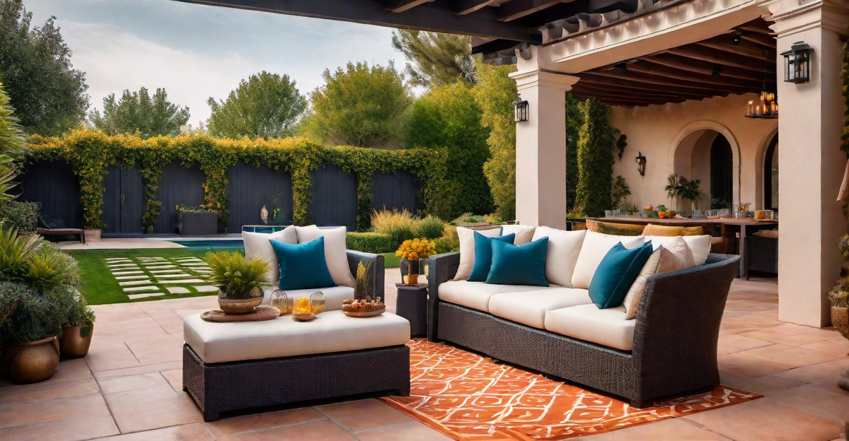 Mediterranean Magic: Rich Colors and Textures for the Patio and Deck
