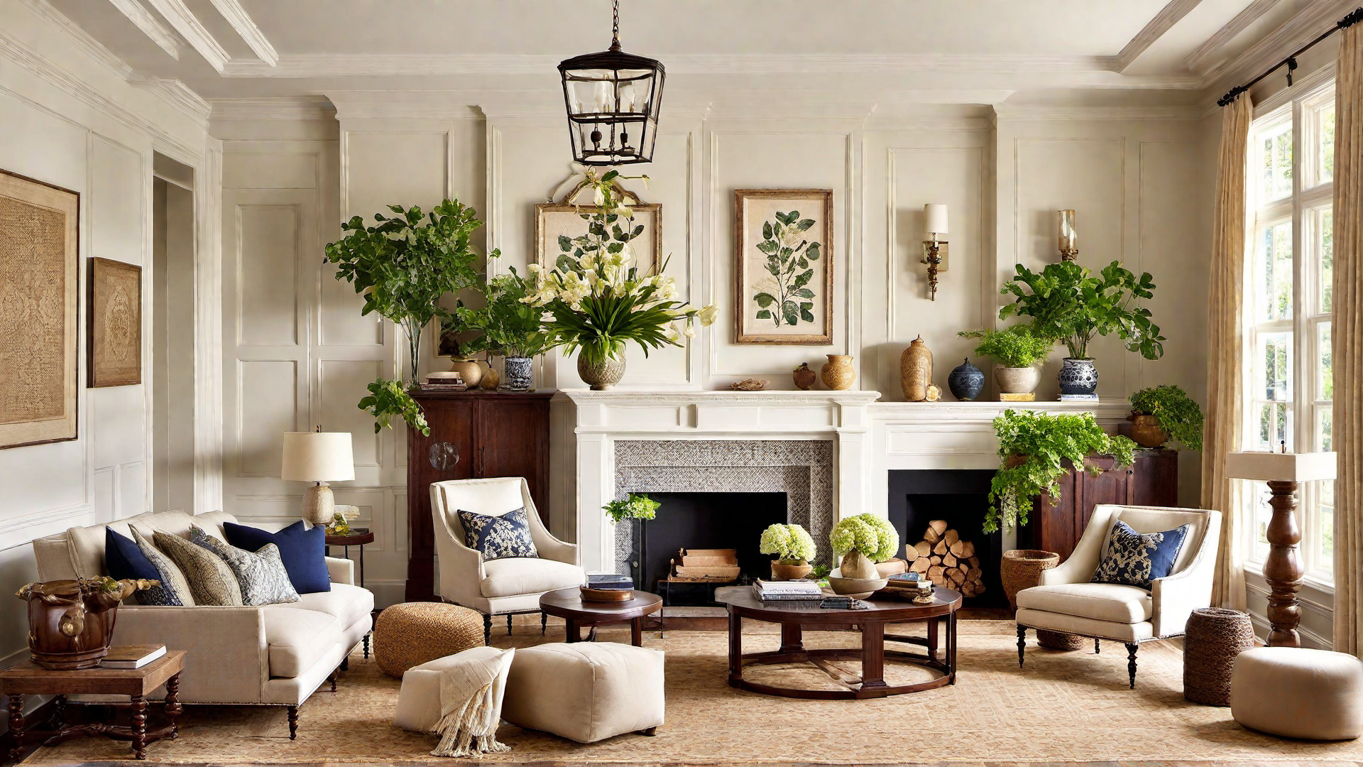 Creating Cohesion: Designing Different Rooms in Colonial Style