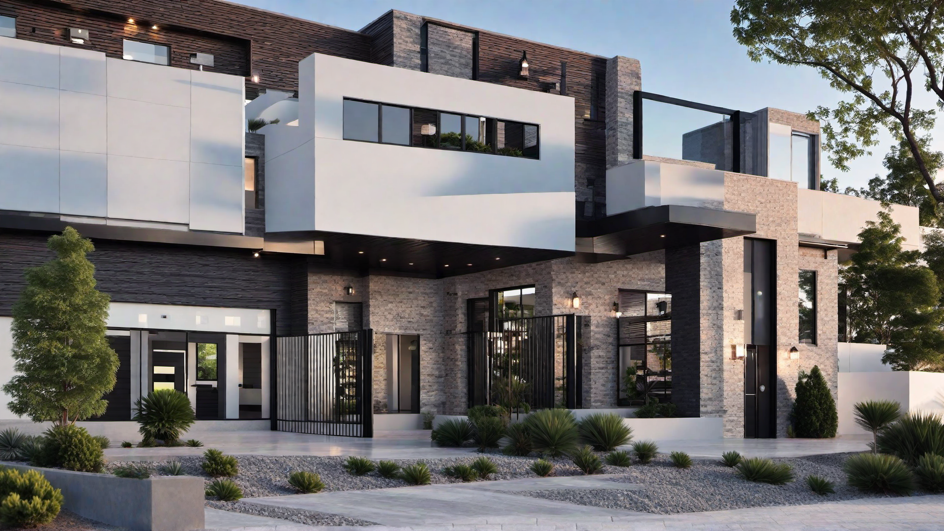 Secured Entrances: Industrial Chic Home Security