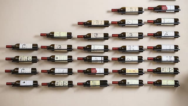 Floating Wine Rack