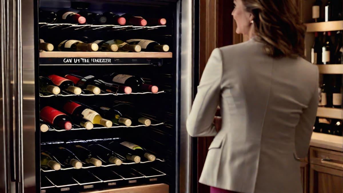 Can U Put Wine In The Freezer