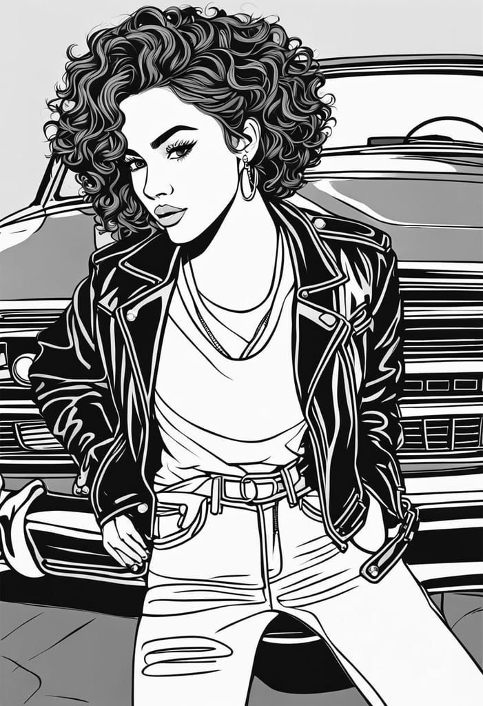 40+ Free Baddie Coloring Pages – Color And Play