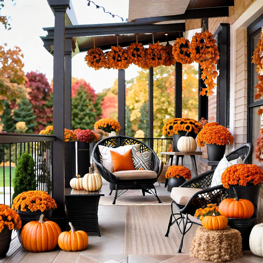 Outdoor Oasis: Pergolas and Hanging Chairs